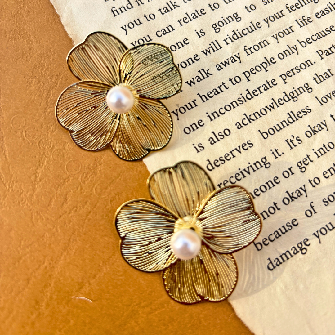 Drip Anti-Tarnish Earrings – Everyday Wear Studs